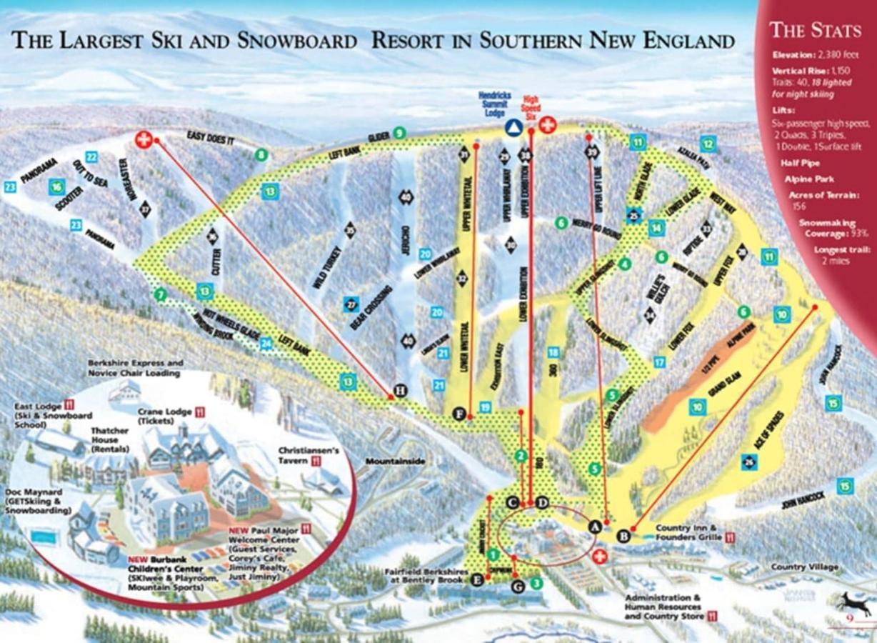 Mountain View Suite On Jiminy Peak Ski On Off -New Ханкок Екстериор снимка
